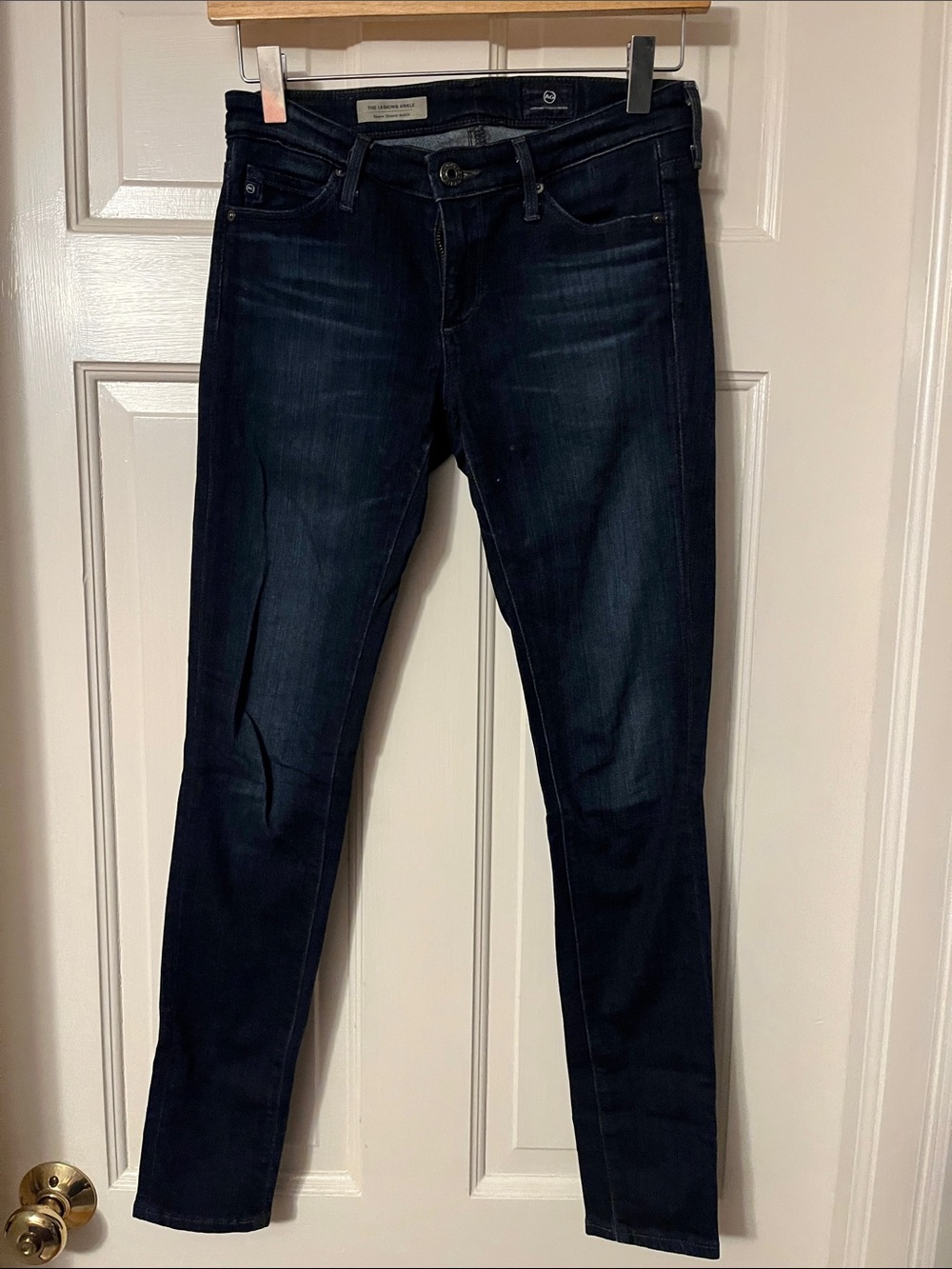 AG Adriano Goldschmied Dark Indigo Skinny Jeans